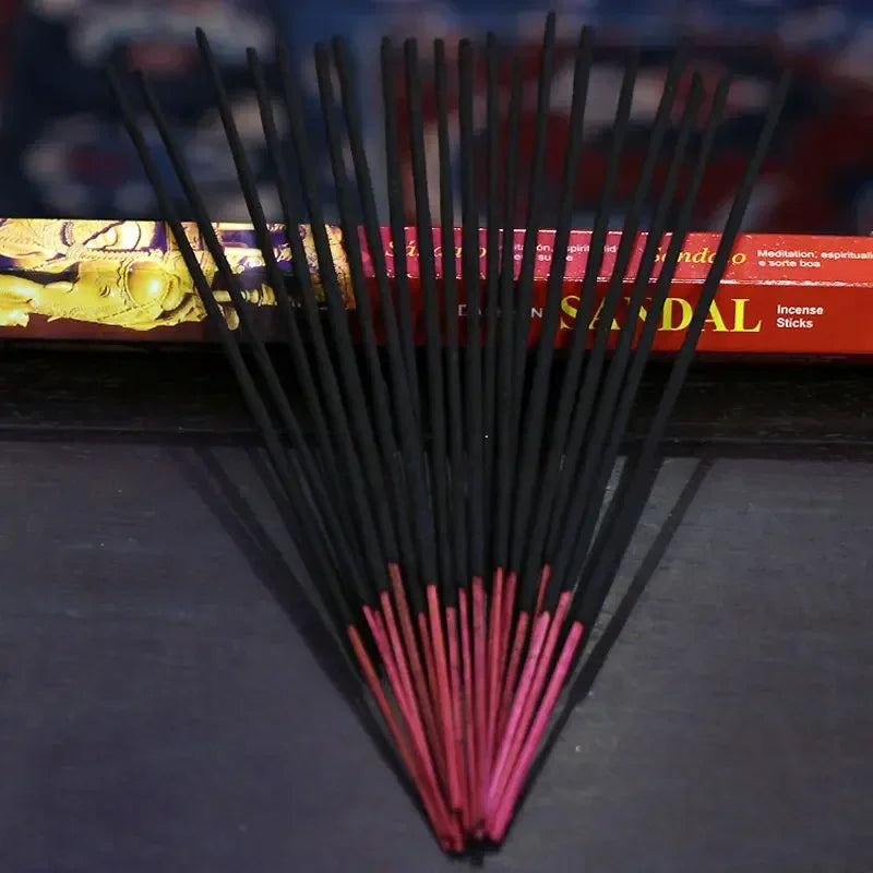 India Incense Stick Collection with Wooden Plate