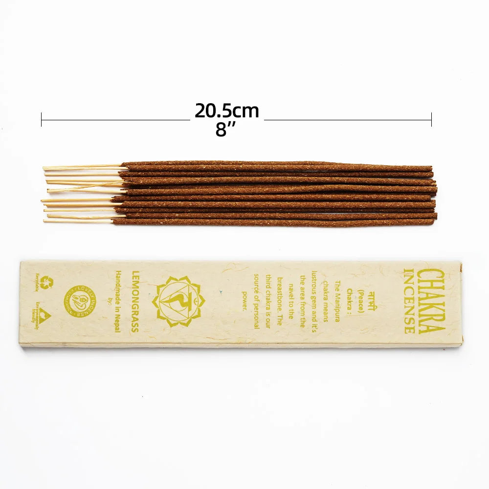 Handmade Nepal 7 Chakra Incense Sticks