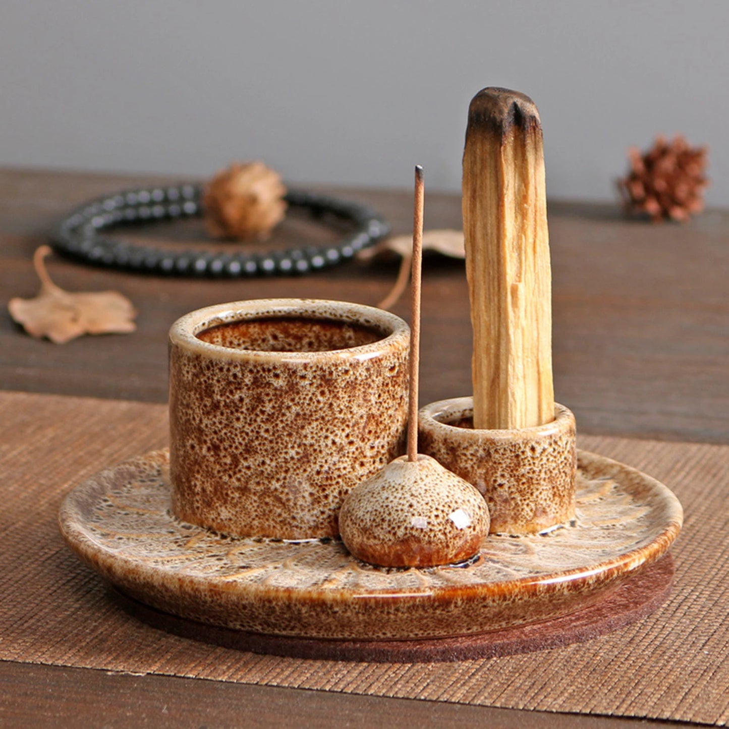 4 in 1 Ceramic Incense Burner