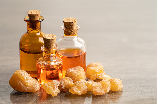 Frankincense oil and resin