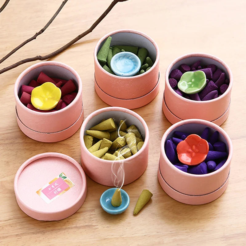 Incense Cones with Small Burner