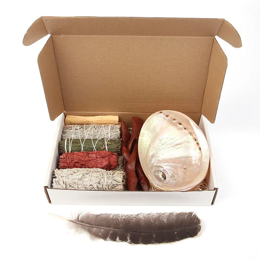 Sacred Smudging Kit – Cleanse, Purify, and Connect with Ancient Rituals