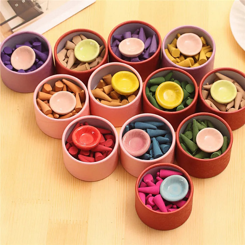 Incense Cones with Small Burner