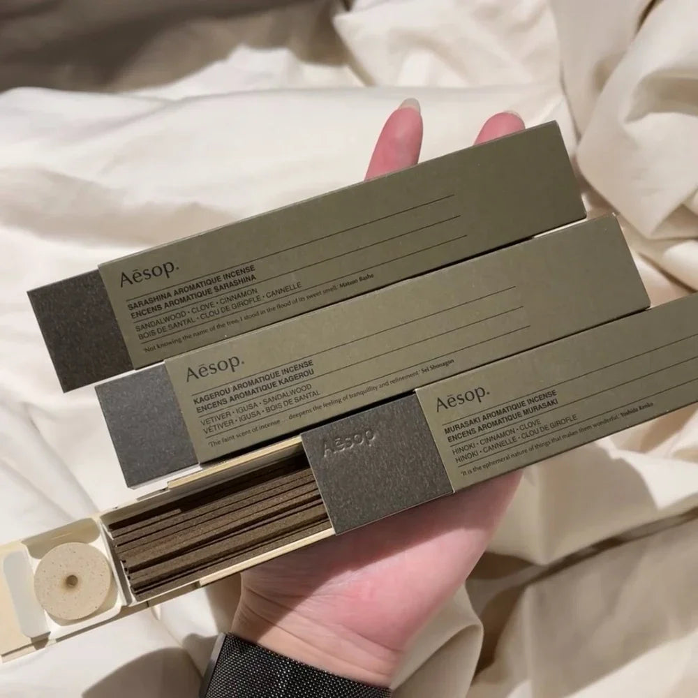 Premium Japanese Incense Sticks with Burner