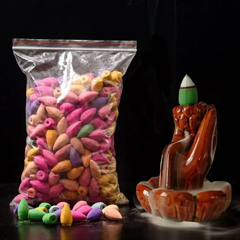 Waterfall Backflow Incense Cones