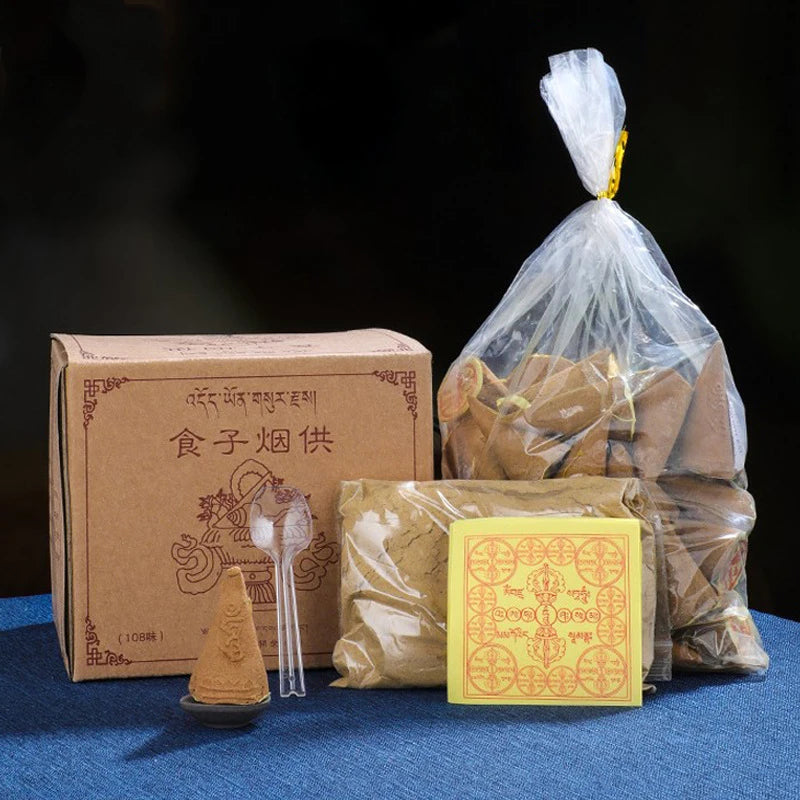 Tibetan Buddhist Tower Incense Cones