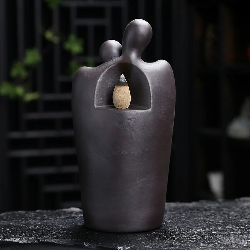 Lovers Embrace Backflow Incense Burner