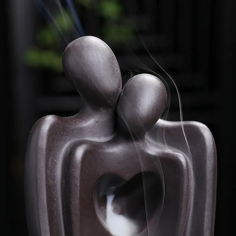Lovers Embrace Backflow Incense Burner