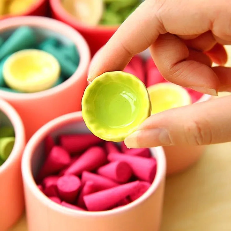 Incense Cones with Small Burner