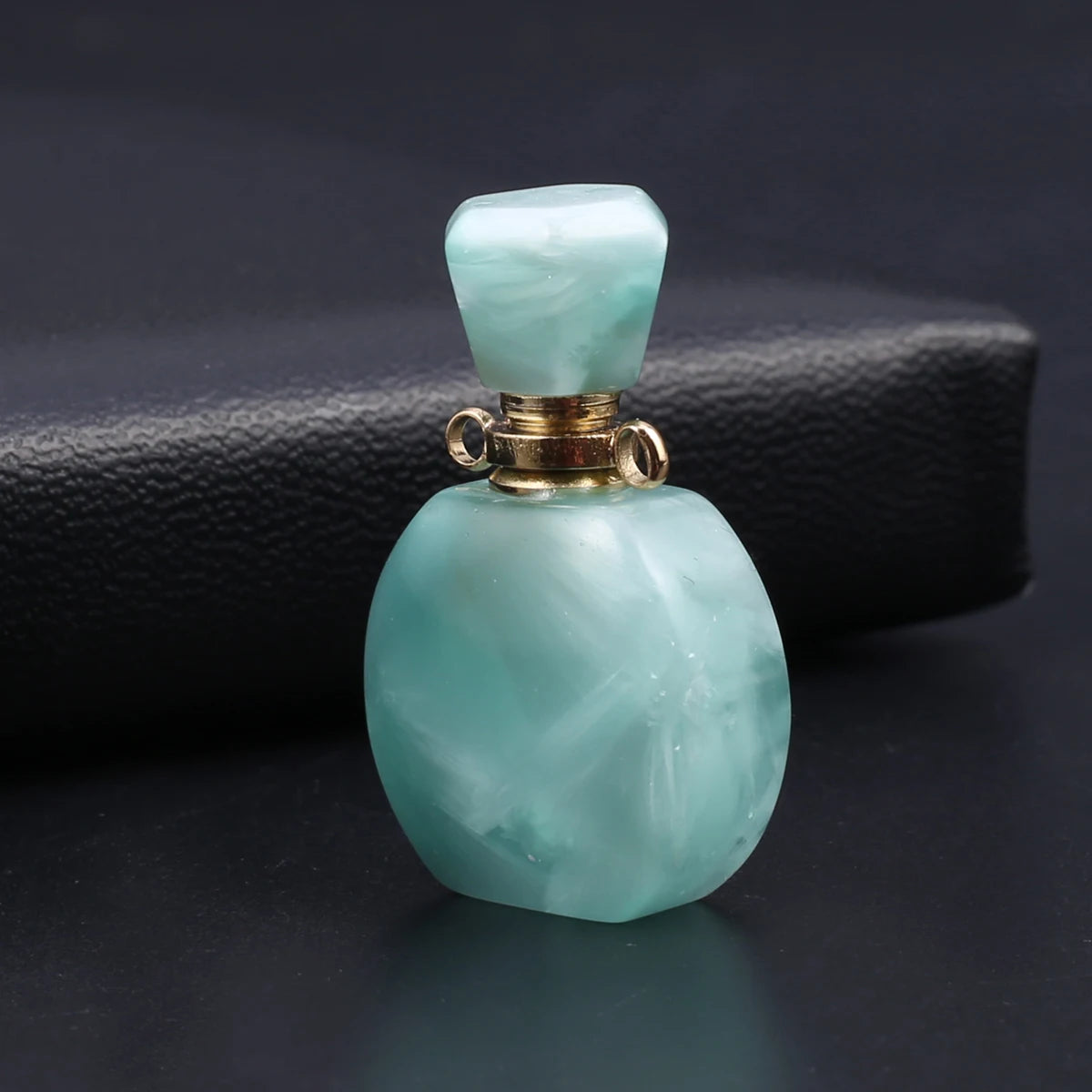 Natural Amazonite Diffuser Pendant