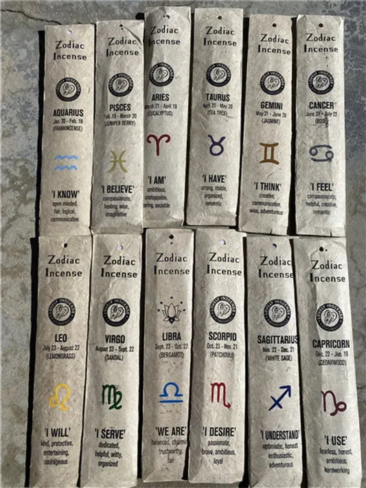 Nepal Zodiac Handmade Incense