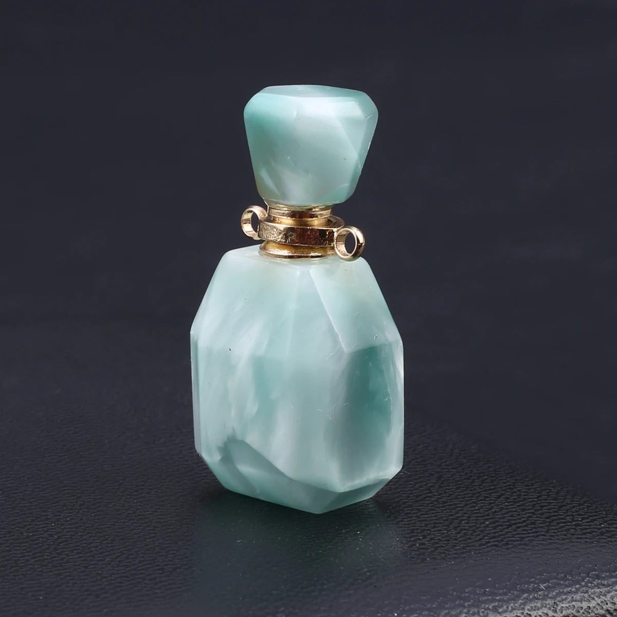 Natural Amazonite Diffuser Pendant